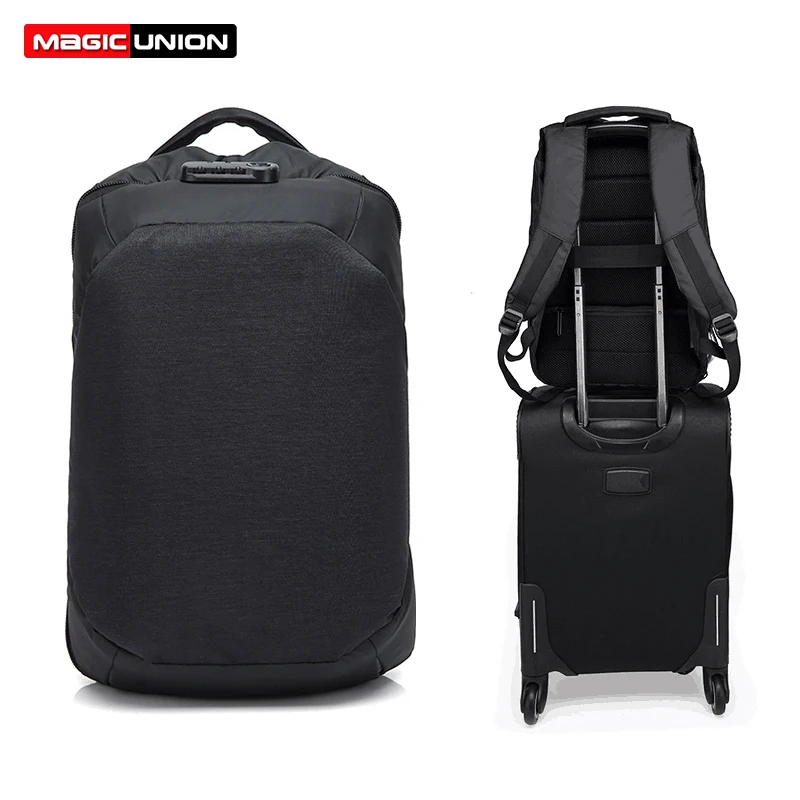 Рюкзак MAGIC UNION мужской водонепроницаемый с USB зарядкой Противоугонный|backpack for