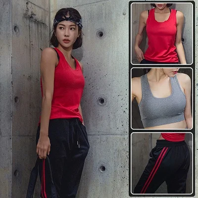 Женский спортивный бюстгальтер для йоги Ropa Deportiva Mujer топ и штаны костюм бега 2019| |