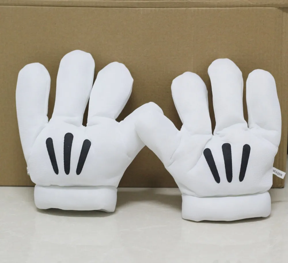 Mickey Minnie Plush Gloves Boxing Gloves Muffler Mickey Gloves