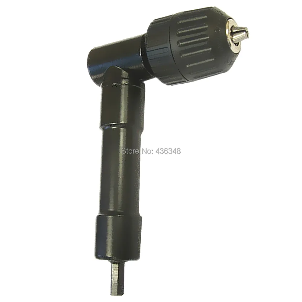 90 Degree Right Angle Keyless Chuck Drill Adapter