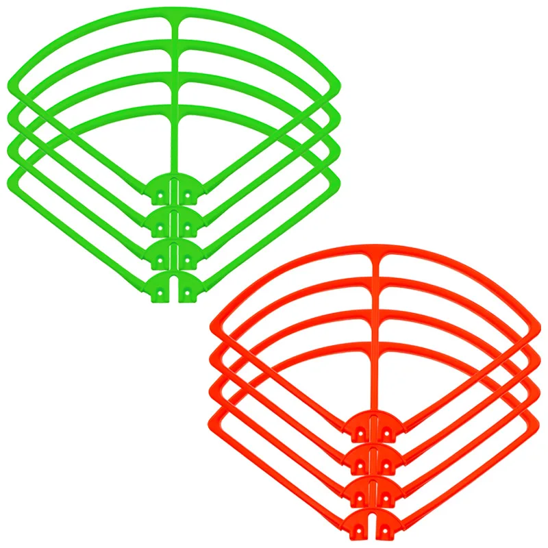 7 цветов пропеллер защитная рамка для SYMA X8 X8C X8W X8G X8HC X8HW X8HG Квадрокоптер Радиоуправляемый Дрон запасные части защитные аксессуары - Цвет: 8PCS