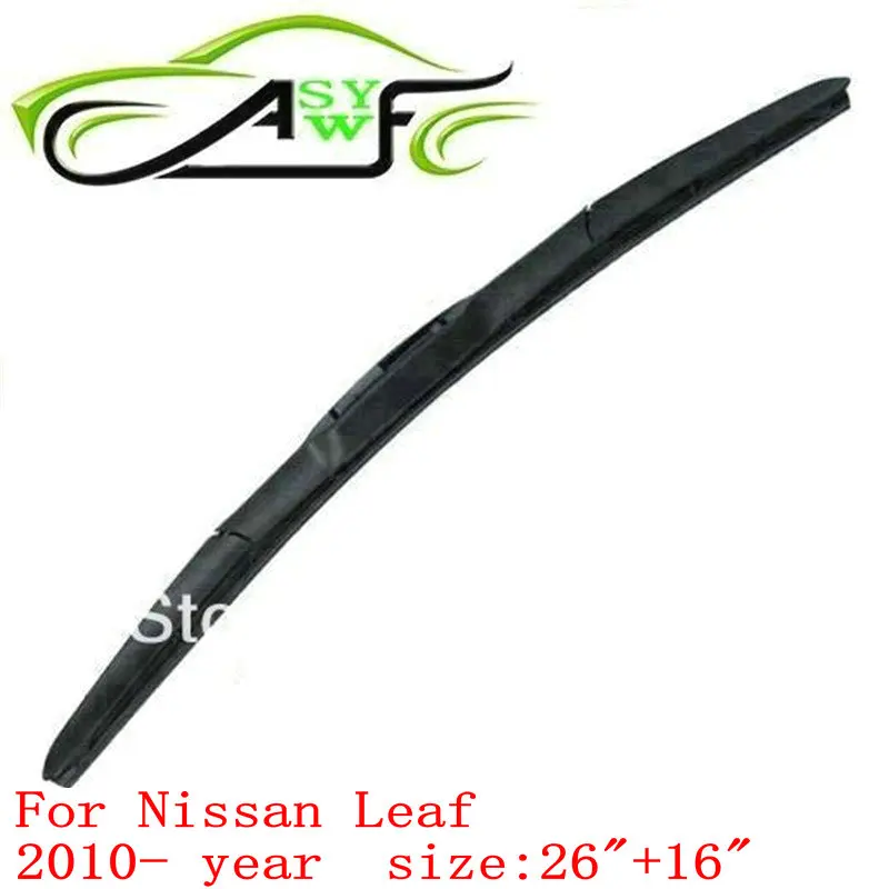 auto car windshield wiper blade for Nissan Leaf (2010 onwards), 26"+16