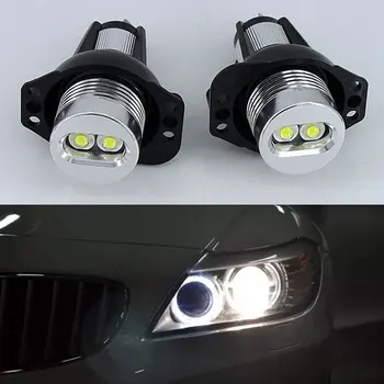 

2x High Power Direct Replacement Angel Eye Halo Rings LED Bulbs For BMW E60 E61 E63 E64 E70 X5 E71 X6 E82 E87 E89 Z4 E90 E91 M3