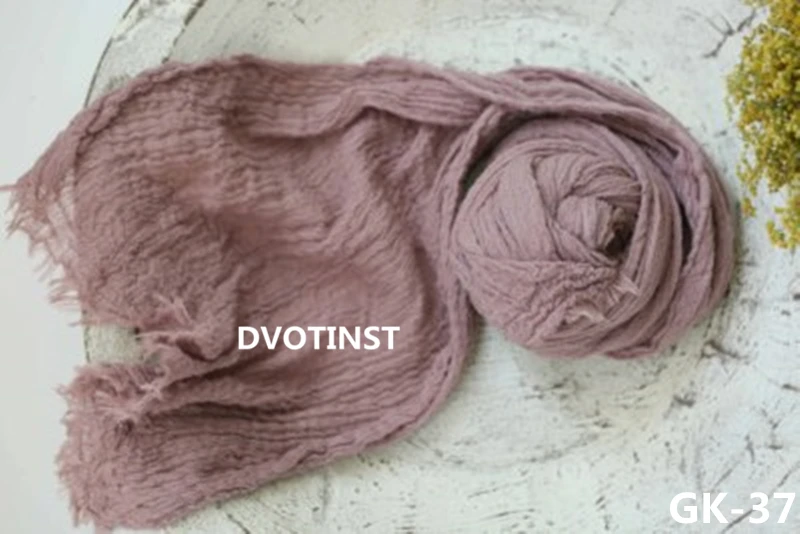 Dvotinst новорожденный реквизит для фотосъемки для малышей мягкий хлопок сетка обертывания фоновое одеяло Fotografia аксессуары для фотосессий реквизит - Цвет: GK-37