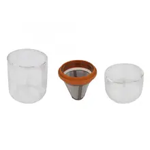 Бытовая портативная дорожная Кофеварка из нержавеющей стали антикоррозийный прочный фильтр Drainer nespresso