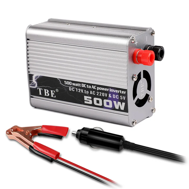 DC 12V to AC 220V 500W Inverter Car Auto Power Inverter Converter
