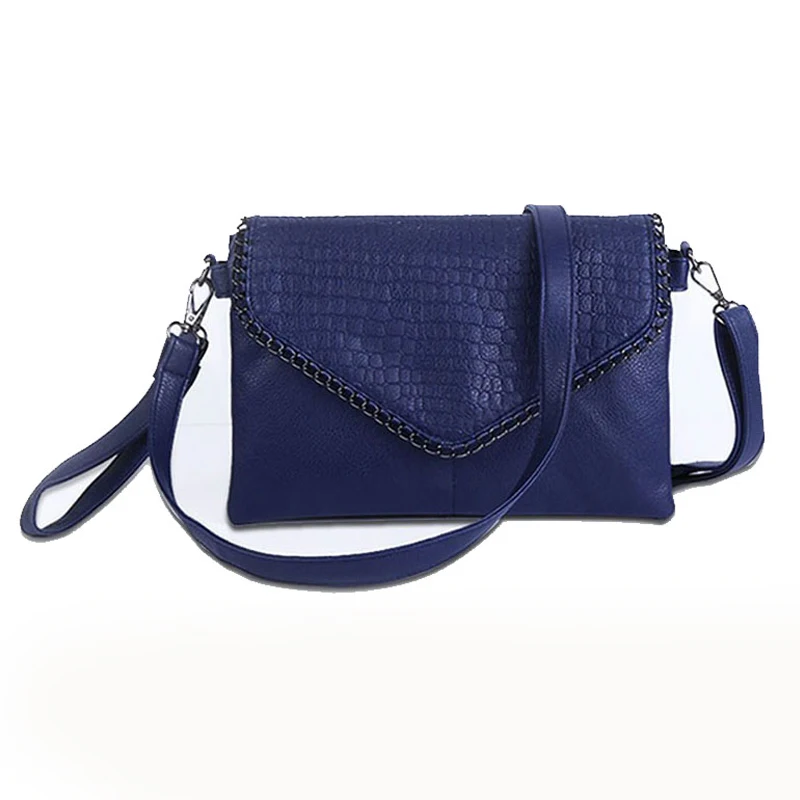 جديد الأزياء حقيبة صغيرة المرأة حقيبة ساع لينة بو الجلود Crossbody حقيبة للنساء براثن كبيرة 27*18*5 سنتيمتر/صغيرة 22*15*5 سنتيمتر