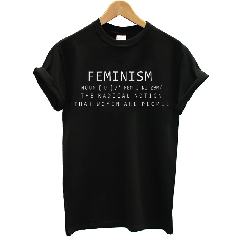 EnjoytheSpirit Women T Shirt Feminism Definition T shirt Funny Feminist