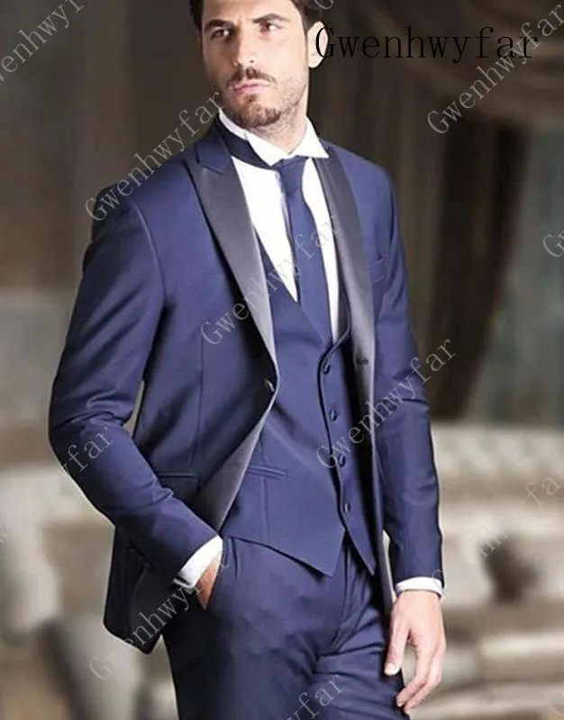 new-arrival-one-button-groomsmen-peak-lapel