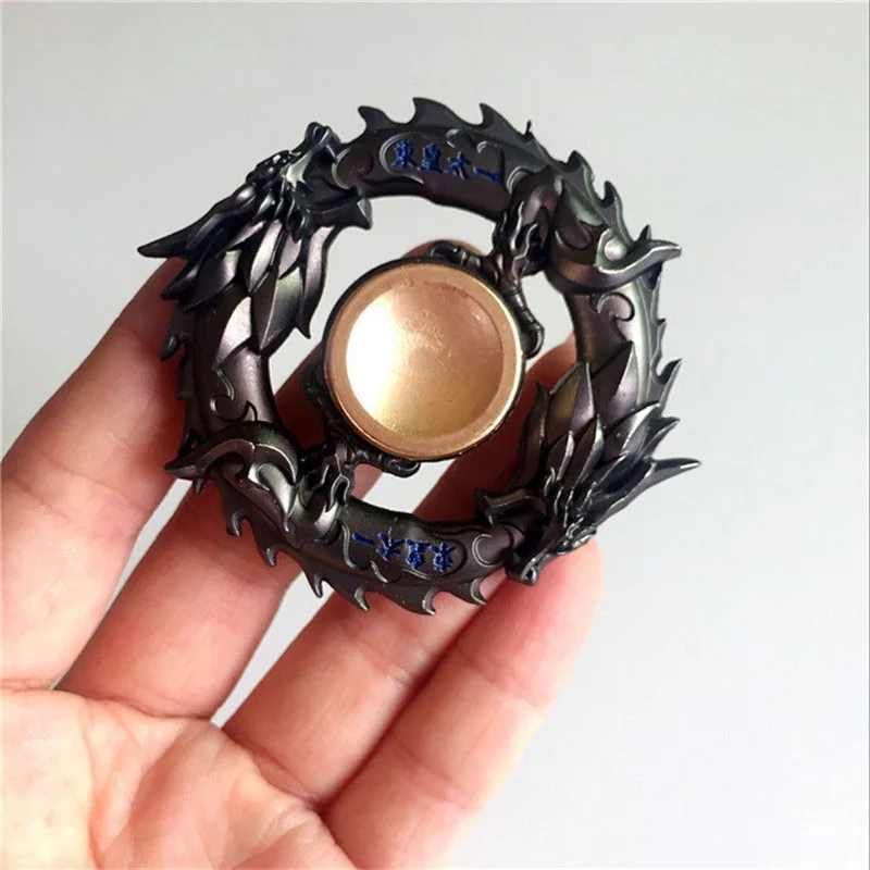 New-golden-Black-dragon-Metal-Fidget-spinner-Zinc-alloy-gyro-rotary-EDC-hand-spinner-for-autism (3)