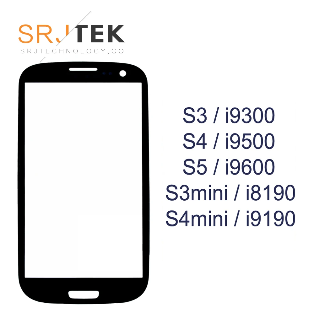 

Front Panel For Samsung Galaxy S3 Neo S4 S5 Mini i8190 i9190 i9600 Touch Screen Sensor LCD Display Glass Cover Replacement