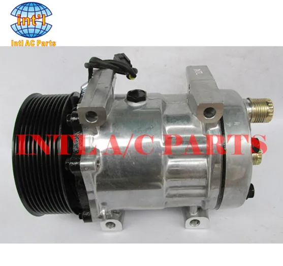 Sanden SD7H15 для трактора New Holland T7030/для Ford Finis KH Cyl налобный компрессор DM AC Mount 6020 6132 8217