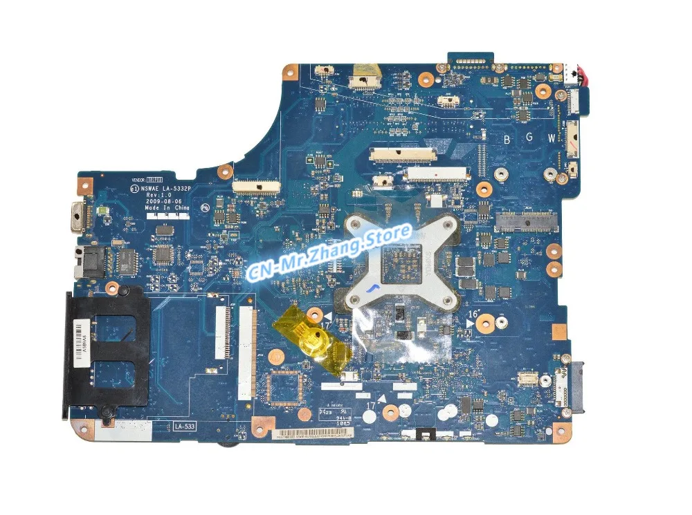 SHELI لتوشيبا L500D L550D L555D اللوحة المحمول K000084370 LA-5332P DDR2 اختبار 100% جيدة
