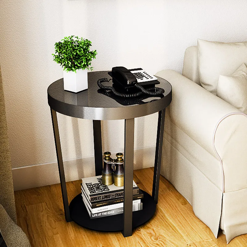 Консольный стол, мебель для гостиной, мебель для дома, минималистичный современный стол, деревянный журнальный столик, прикроватный столик, 50*50*57