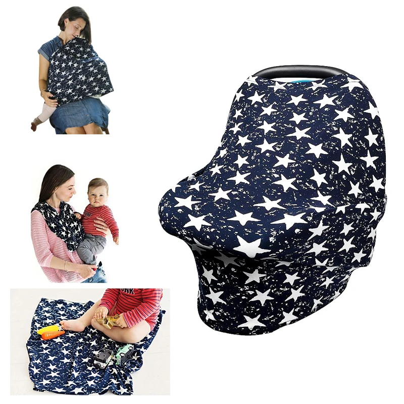 EGMAOBABY HOT Stretchy Cotton Baby Nursing Breastfeeding Privacy Cover