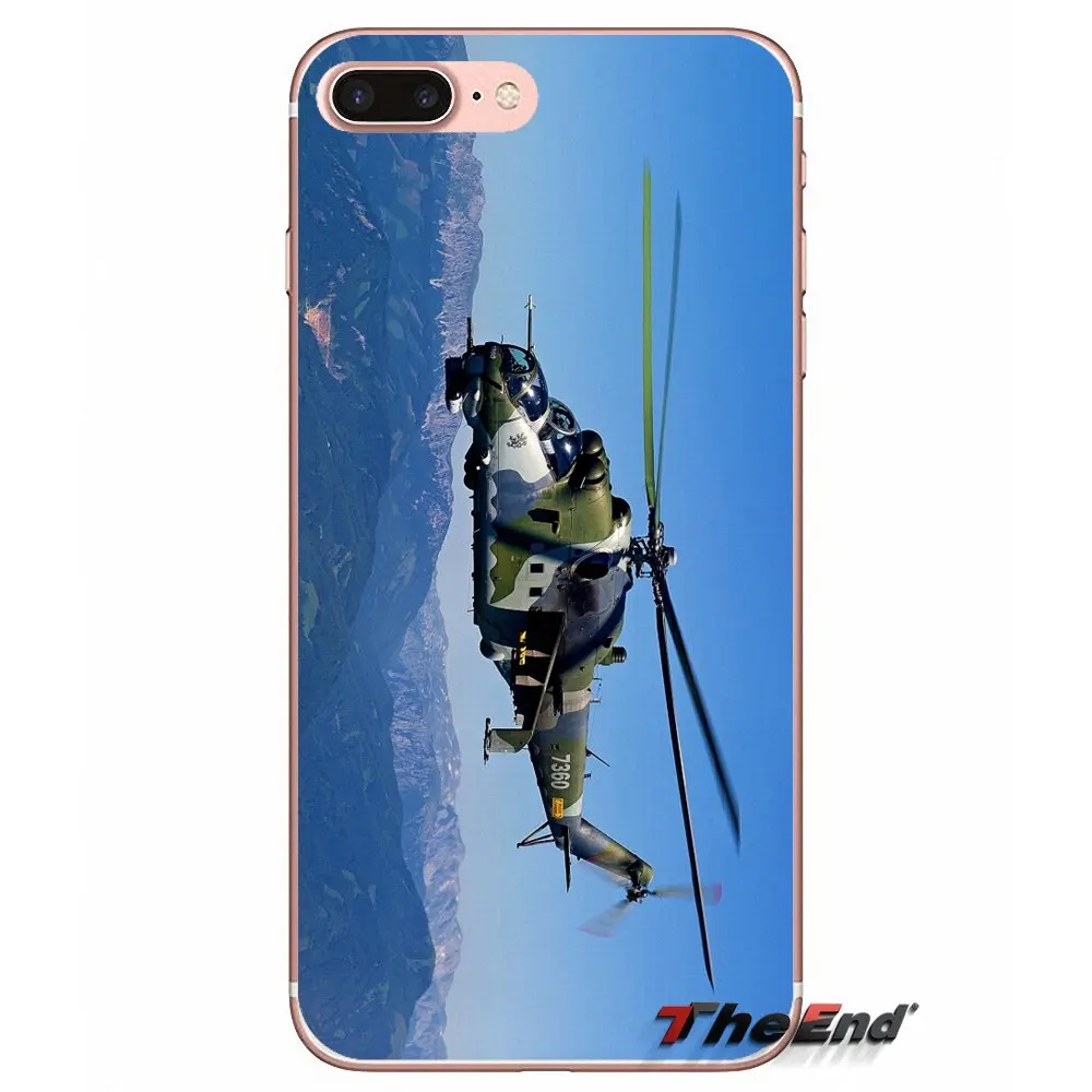 Mil Mi 24 задний вертолет военный чехол для Xiaomi Redmi 4 3 3S Pro Mi3 Mi4 Mi4i Mi4C Mi5 Mi5S Max Note 2 4|case for