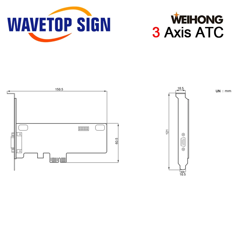 Weihong CNC Управление 3 оси деревообрабатывающий станок карты PM95A 3S + Lambda3S для