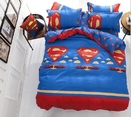 Online kaufen groÃhandel superman bettwäsche set aus china ...