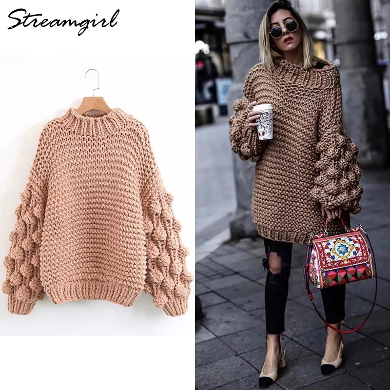 uk cheap sale on feet at watch Handmade Sweater Women Knit Lantern Sleeve Oversized Sweater ... uk cheap sale on feet at watch Handmade Sweater Women Knit Lantern Sleeve Oversized Sweater ...