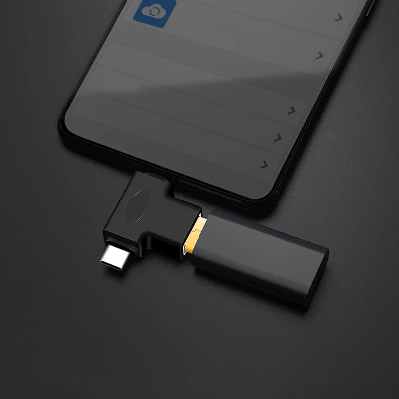 Адаптер для телефона 2 в 1 мини-адаптер Micro usb type C к USB 3,0 адаптер конвертера OTG для мобильного телефона/геймпада/клавиатуры