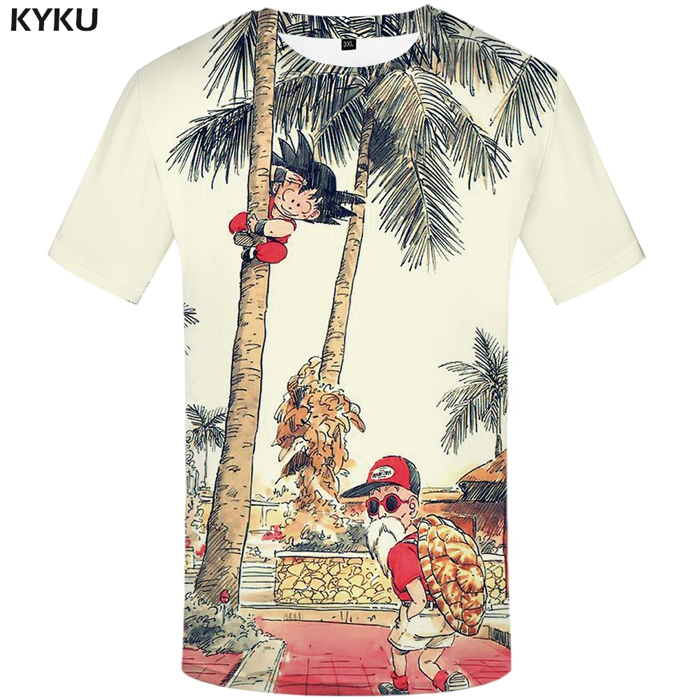 

KYKU Brand Dragon Ball T Shirt 3d T-shirt Anime Men T Shirt Funny T Shirts Hip Hop 2017 Japanese Mens Clothes Vintage Clothing