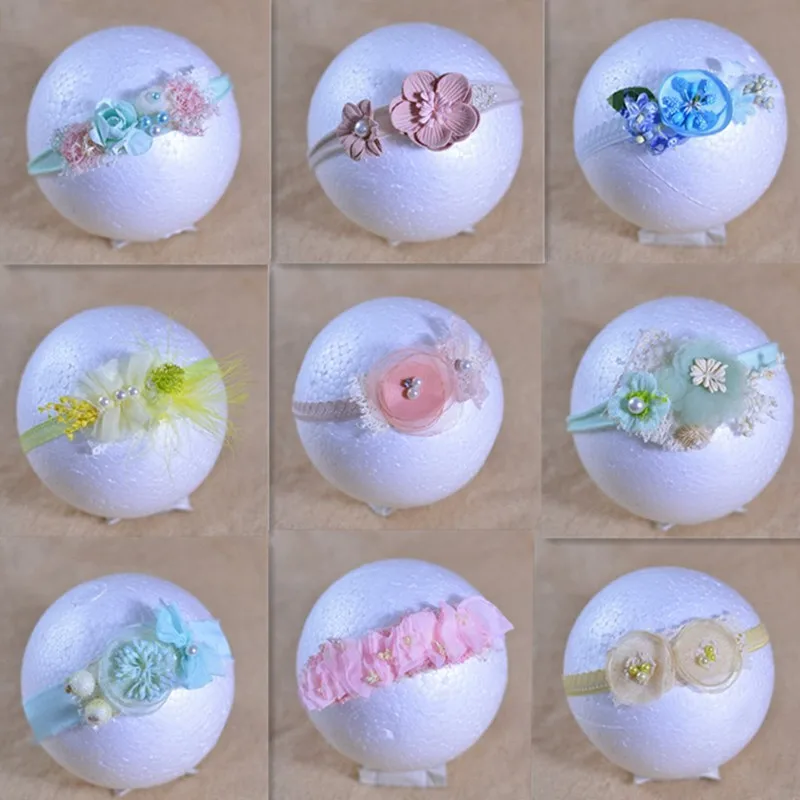 baby headband flower colours baby photo shooting headwear girl princess lovely  hot-sell baby headband newborn photography prop