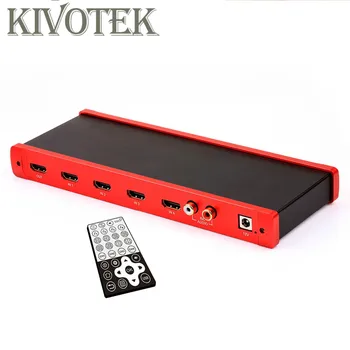 

HDMI Multi-viewer 4X1 Digital HD Quad Screen Real Time Multi viewer with Hdmi seamless Switcher HD1080p IR hdmi Switch