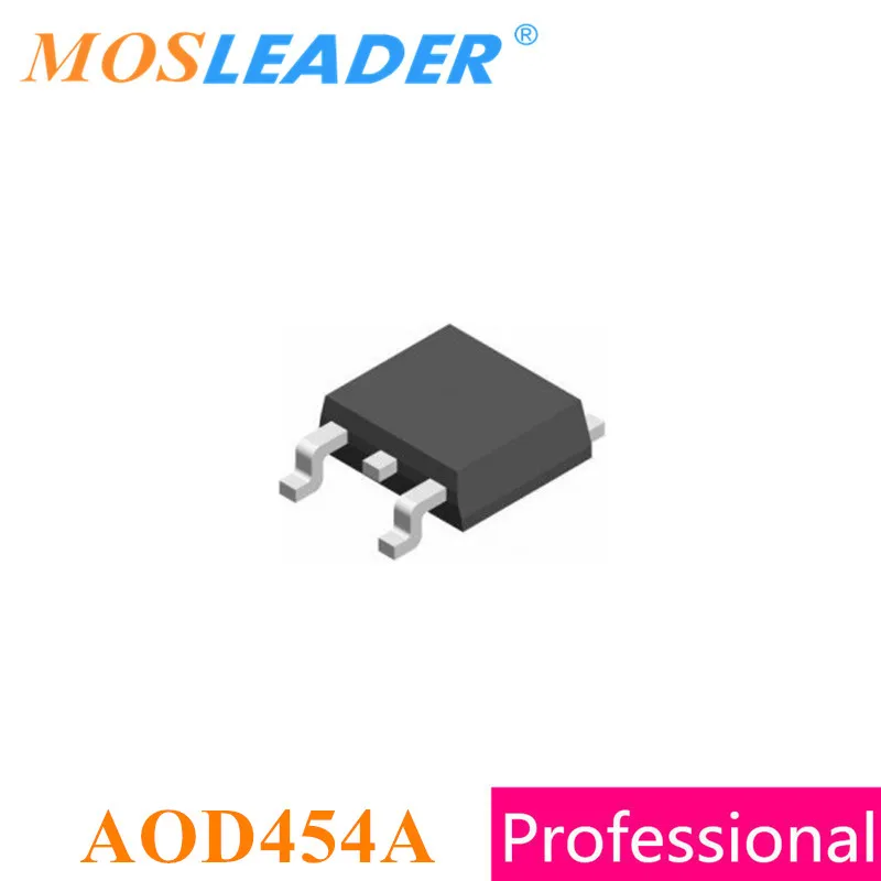 Mosleader AOD454A TO252 500 шт. AOD454 DPAK n-канал 40 в 20A оригинальный высокое качество |
