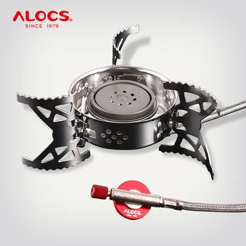 ALOCS Compact Foldable Portable 3500W Camping Cooking Gas Stove Burner for Outdoor Backpacking Hiking Camping Furnace Picnic