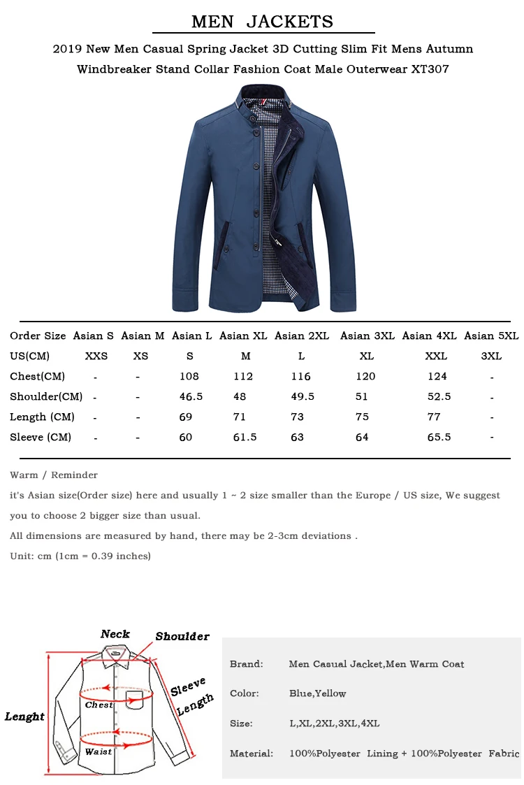 Новинка, мужская повседневная весенняя куртка с 3D рисунком, приталенная Мужская Осенняя ветровка со стоячим воротником, модное пальто, мужская верхняя одежда, XT307