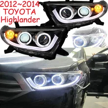 2012 2013 год 2 шт бампер лампа фара для фара Highlander Kluger HID лампа светодиодный задний фонарь DRL ходовые огни Биксеноновые