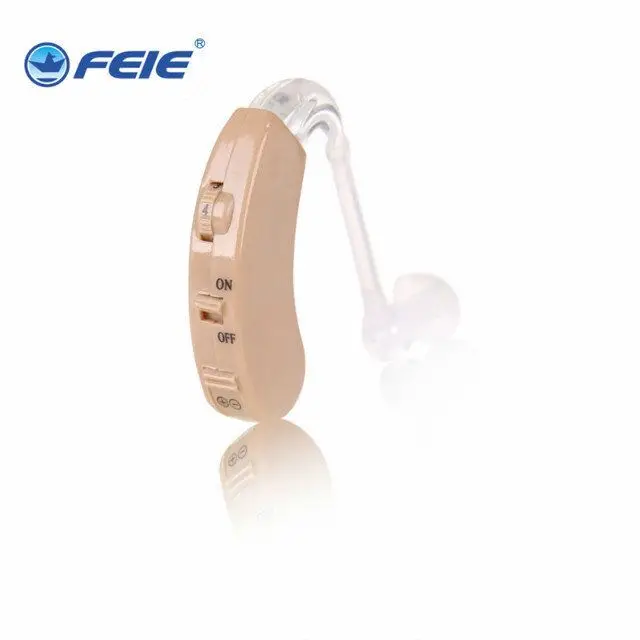 

sordos amplificador Behind Ear Adjustable Ear Amplifier for Hearing Loss Elderly Deafness limpar ouvido Hearing Aids CareS-9C