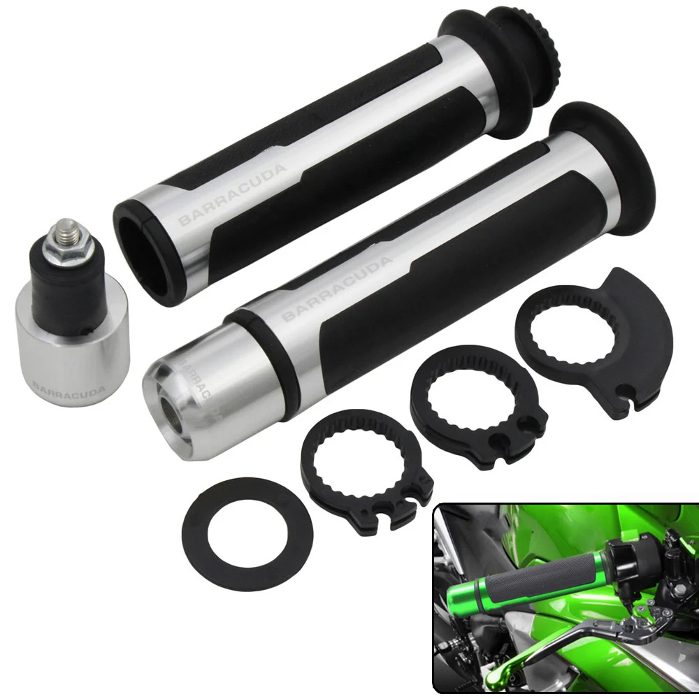 

Universal 7/8'' 22MM CNC Motorcycle handle grips racing handlebar grip for HYOSUNG GT250R GT650R For Benelli TNT600 BJ600 BN600