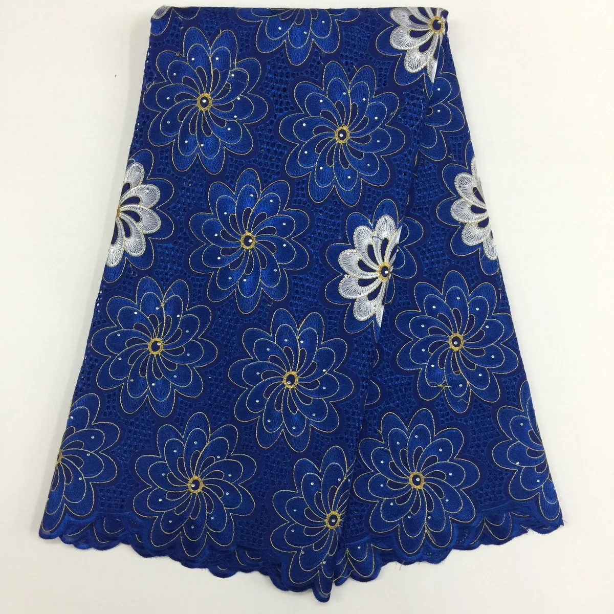 African Lace Fabric Swiss Voile Lace With Stone African Voile Swiss Lace Fabric African Swiss Cotton Voile Lace Fabric For Dress