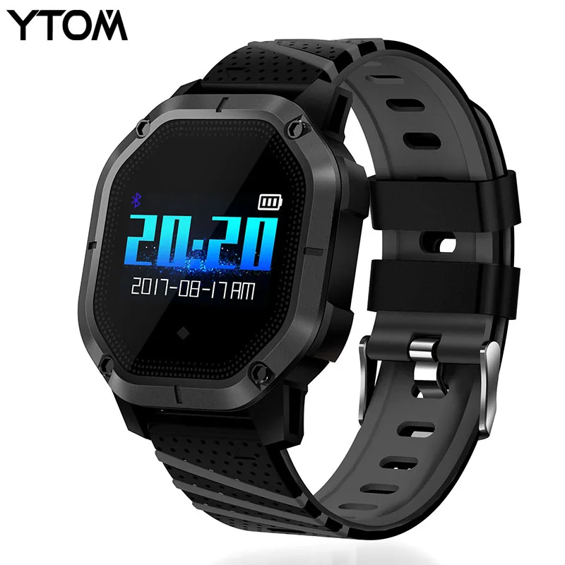 

YTOM Smart watch Multiple Sports Modes Swimming IP68 Waterproof Heart Rate Monitor Blood Oxygen Clock K5 Smart Bracelet