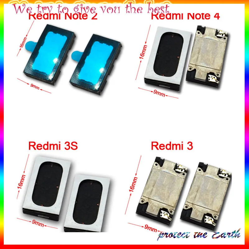 2Pcs/Lot, Original New For Xiaomi Redmi 3 3s /Redmi Note 2 Note 3 Redmi Note 4 Loud Speaker Inner Buzzer Ringer