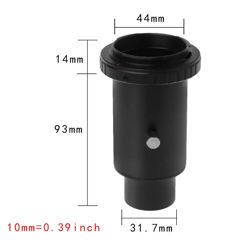 Алюминиевая удлинительная трубка T2 для телескопа адаптер крепления 1 25 дюйма T