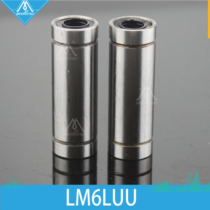 2 шт./партия LM6LUU LML6UU 6x12x35 мм 6 мм Длинный Линейный шарикоподшипник втулка Ultimaker 2 3d принтер LM6L части ЧПУ