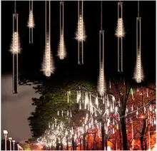 50CM 240LED Meteor Shower Rain Tube LED Christmas Light Wedding Party Garden Xmas String Light Outdoor Holiday Lighting 100-240V 50CM 240LED Meteor Shower Rain Tube LED Christmas Light Wedding Party Garden Xmas String Light Outdoor Holiday Lighting 100-240V