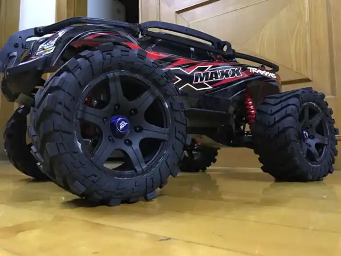 MadMax Quality big foot wheels + tires for 1/5 TRAXXAS XMAXX X maxx