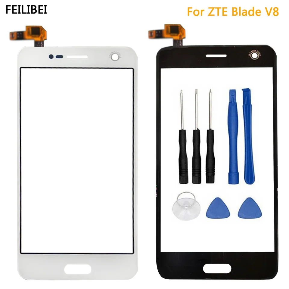 

5.2''Touch Panel For ZTE Blade V8 Touch Screen Front Outer Glass Lens Sensor Digitizer Touchscreen Replacement Part with Tools
