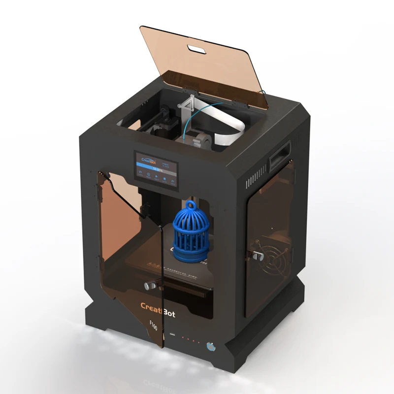  enclosed metal case small 3d printing machine 160*160*200 mm Creatbot F160 PEEK 3d printer for dent