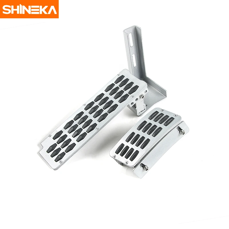 SHINEKA металлические автомобильные тормозные педали колодки подставка для ног Jeep