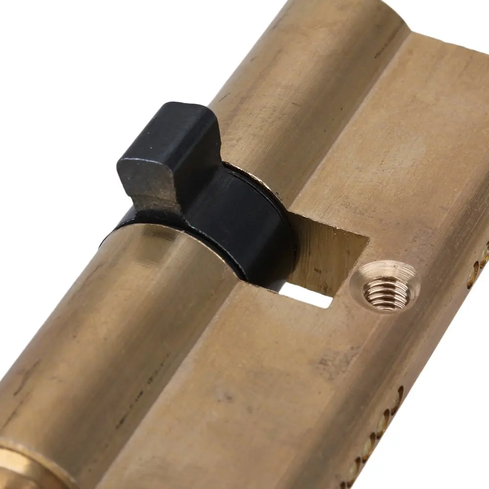 Euro-Profile-Cylinder-Barrel-5-Pin-Lock-Brass-Satin-Nickel-Finish-70mm-With-7-Keys (4)