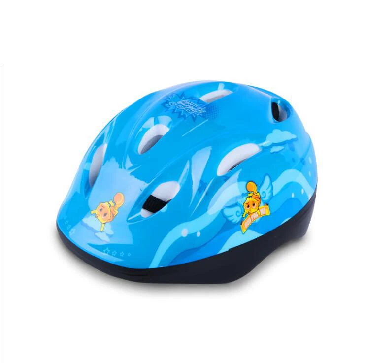 Детский защитный шлем, шлем для роликовых коньков, защитный скейтборд, скутер, спортивные защитные накладки для спорта на открытом воздухе - Цвет: blue