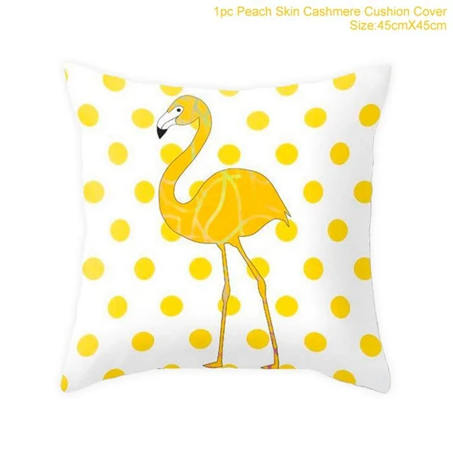 Frigg-Yellow-Flamingo-Cushion-