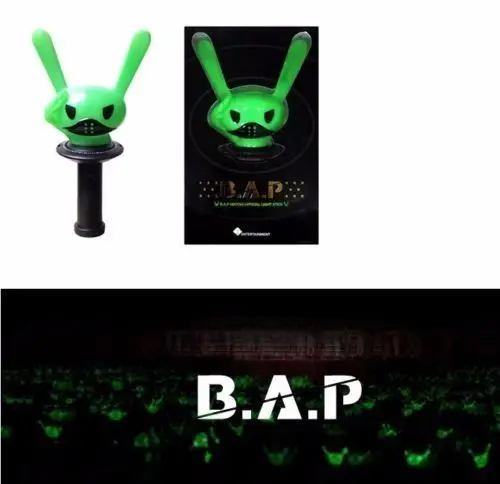 Новый BAP B.A.P MATOKI TOUR BOX VERSION2 LIGHTSTICK KPOP ZELO YONG GUK LIGHT STICK подарки Бесплатная