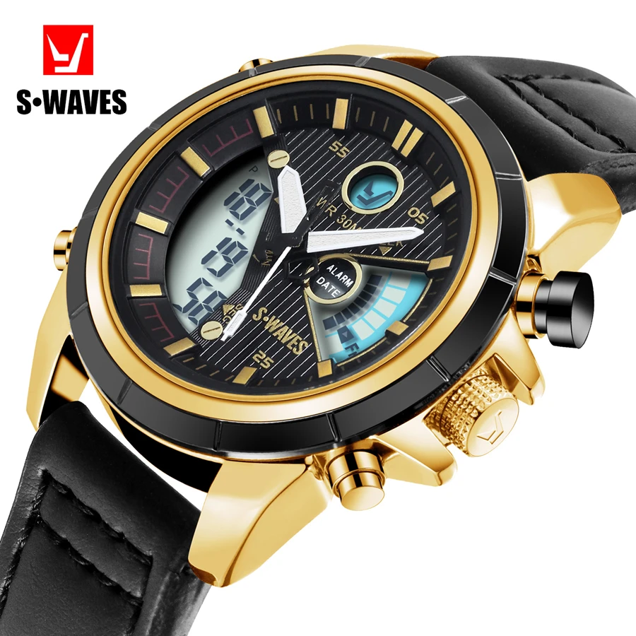 

Top Brand Watches Men Sports Watches Waterproof LED Digital Quartz Men Military Wrist Watch Clock Male Relogio Masculino 2019