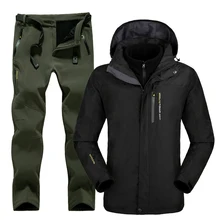 Зимняя Лыжная одежда Женский Бренд Премиум Лыжная куртка и штаны зимний теплый водонепроницаемый ветрозащитный лыжный костюм и двойной Лыжный костюм