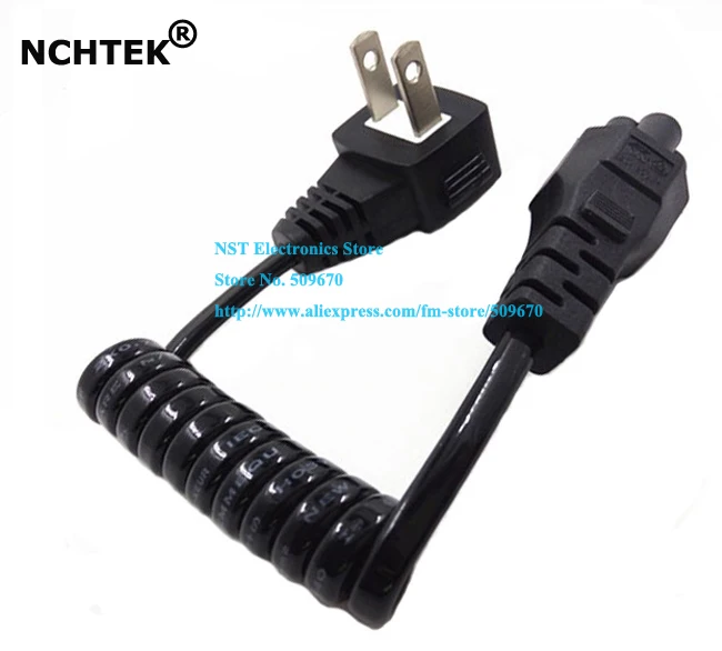 NCHTEK NEMA 1 15P 2Pin JP US штекер к IEC320 C5 разъем питания переменного тока для ноутбука